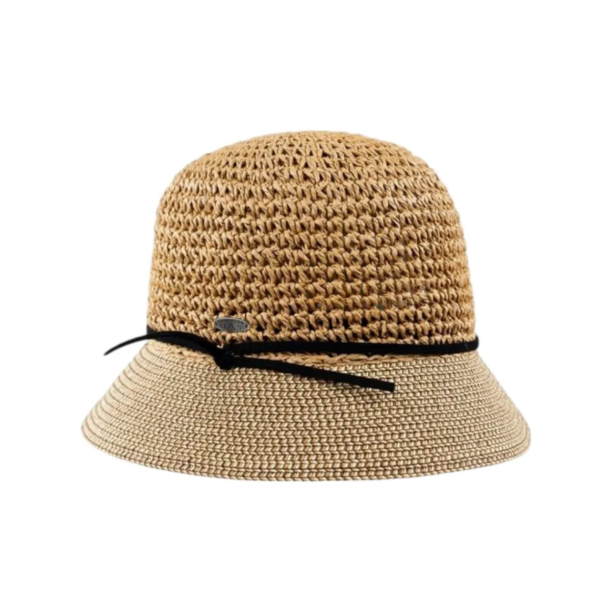Raymond Lanctot Belts|Hats And Caps<Camila - Raffia & Paper Straw Cloche Hat 6400 - Caramel