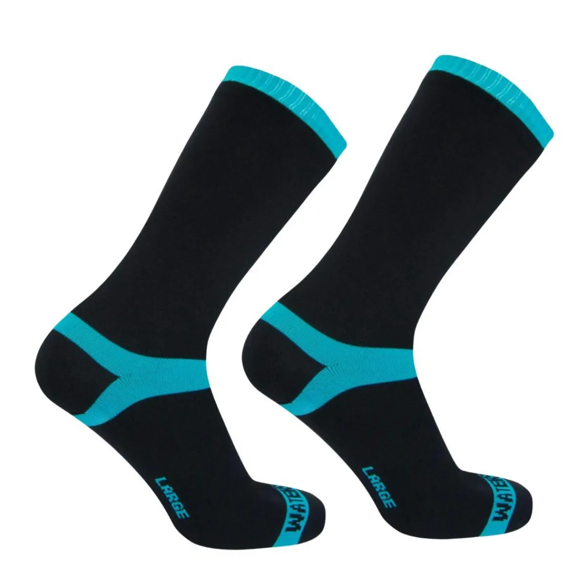 Dexshell Boxers And Panties|Socks<Coolvent Waterproof Mid Calf Socks Aqua Blue