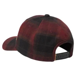 Tentree Belts|Hats And Caps<Cork Icon Elevation Hat Deep Burgundy/Storm Plaid