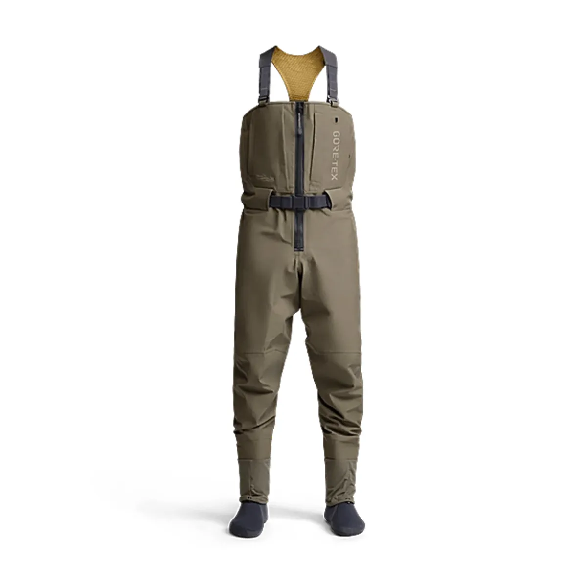 Sitka Waders And Wading Boots|Fishing Shirts And T-Shirts<CrossCurrent Zip GTX Wader BBR-BARKBR