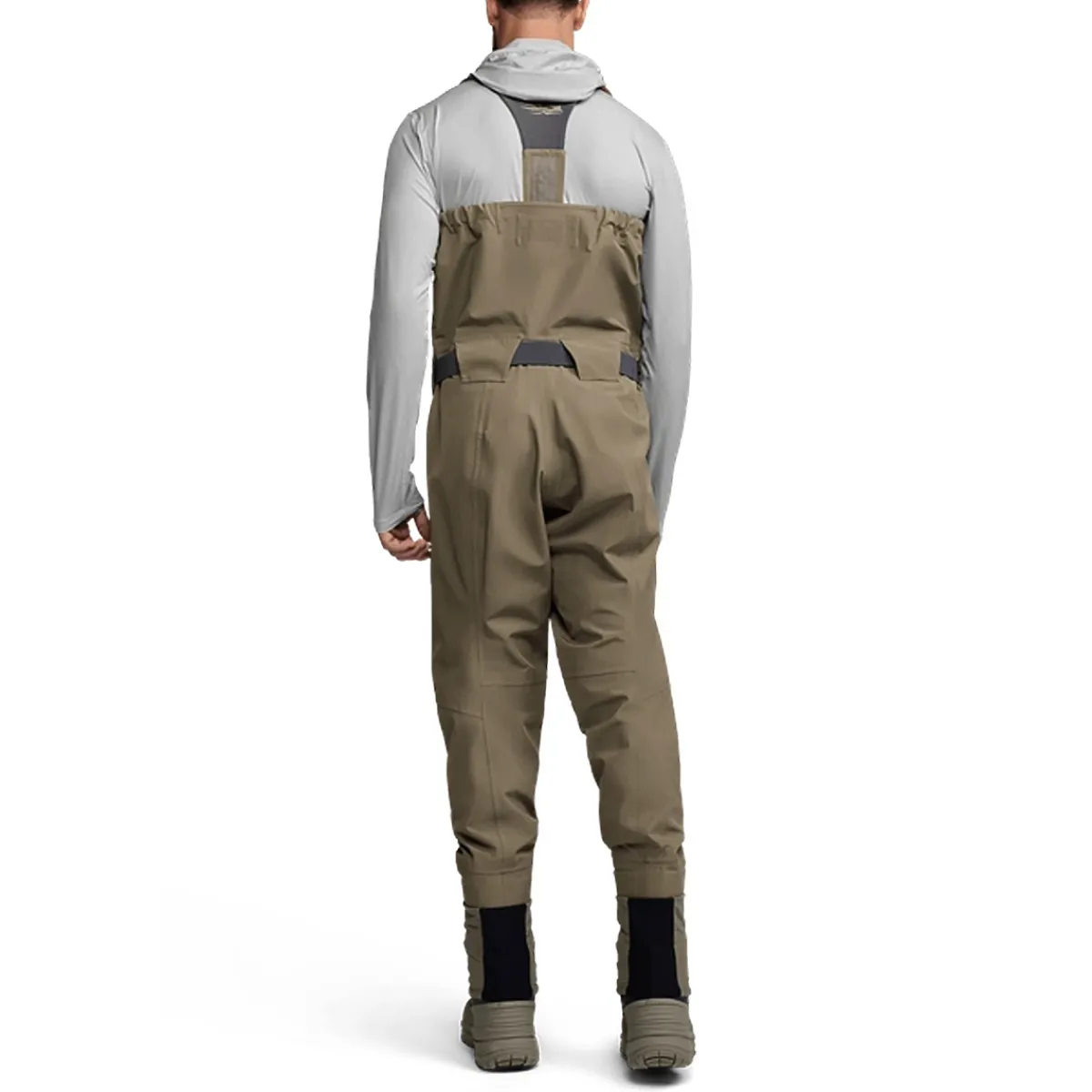 Sitka Waders And Wading Boots|Fishing Shirts And T-Shirts<CrossCurrent Zip GTX Wader BBR-BARKBR