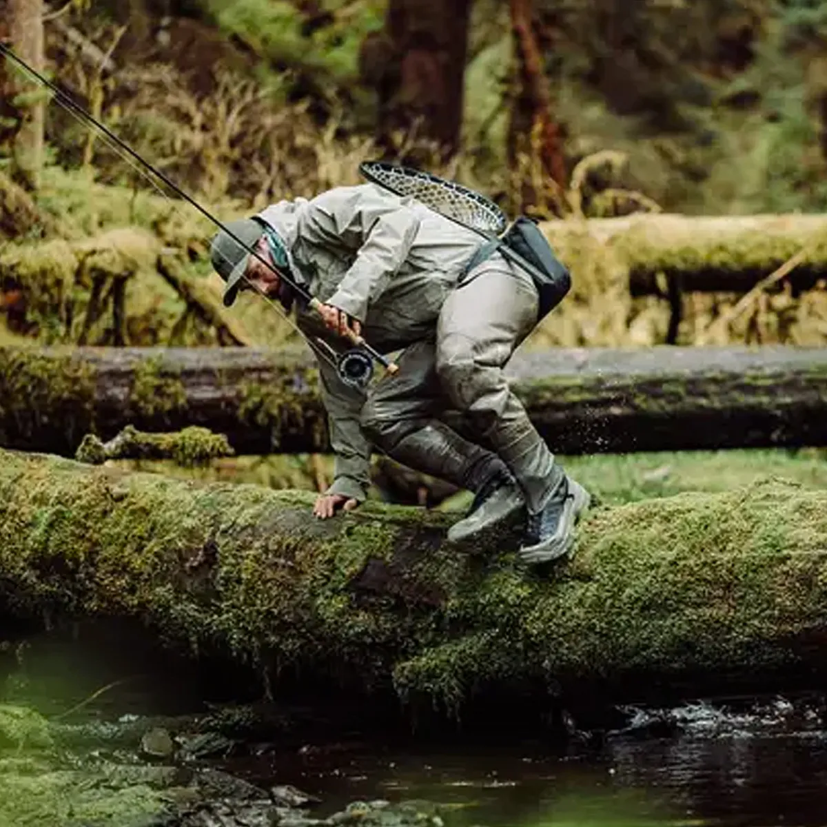 Sitka Waders And Wading Boots|Fishing Shirts And T-Shirts<CrossCurrent Zip GTX Wader BBR-BARKBR