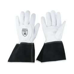 Gantec Safety Shoes|Work Outerwear<Cut Resistant Welder Gloves White