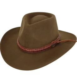 Outback Belts|Hats And Caps<Dusty Rider Wool Hat Brown