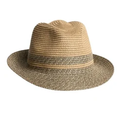 Raymond Lanctot Belts|Hats And Caps<Fulvio Short Bi Color Straw Hat 2500-Natural Mix