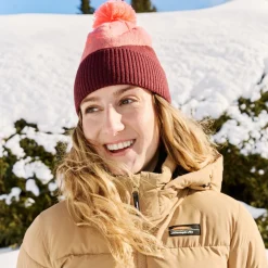 Chlorophylle Belts|Hats And Caps<Horizon Pompom Tuque Tahiti Rose Canna