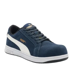 Puma Safety Shoes|Work Outerwear<Iconic Suede Low Composite Toe Safety Shoes Navy