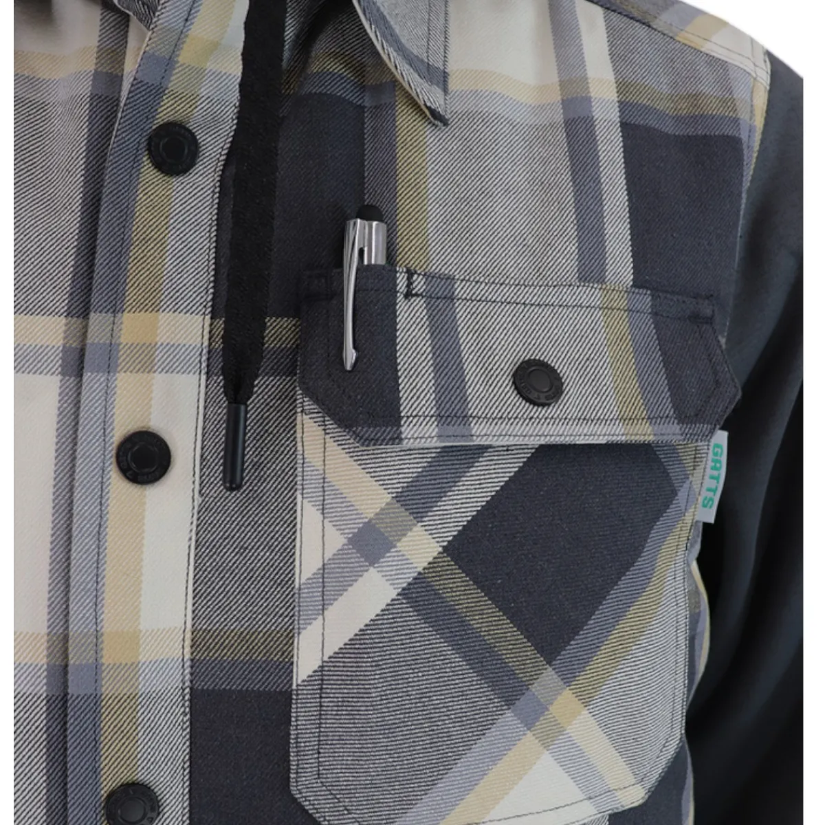 Gatts Safety Shoes|Work Outerwear<Lined Shirt with Hood