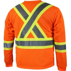 10/4 Job Safety Shoes|Work Outerwear<25-400-L Security Long Sleeve T-Shirt