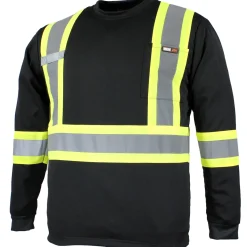 10/4 Job Safety Shoes|Work Outerwear<25-400-L Security Long Sleeve T-Shirt
