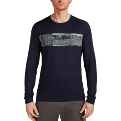Men's Elevation Line Merino 200 Oasis Long Sleeve Crew Thermal Top