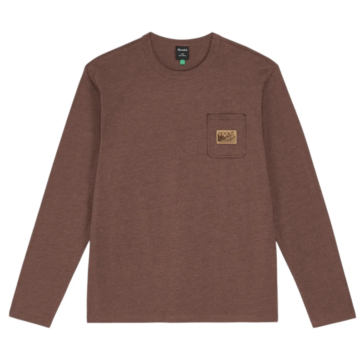 Men's Elk River Mountains Long Sleeve Pocket Tee