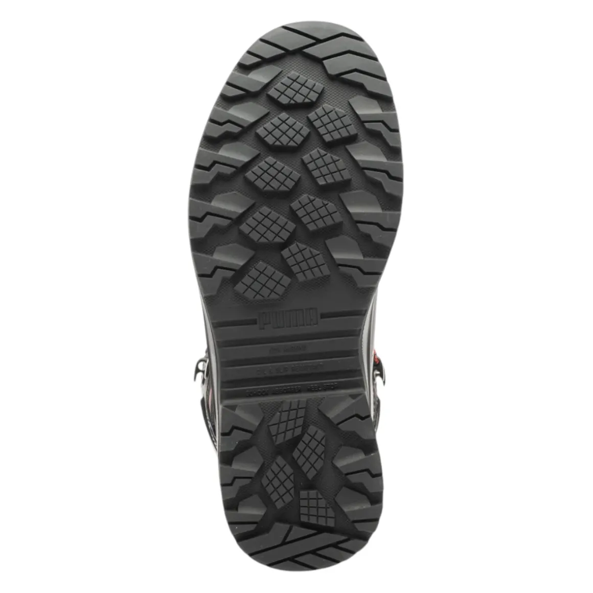 Men's Iron Black Work Boots with Composite Toecap
