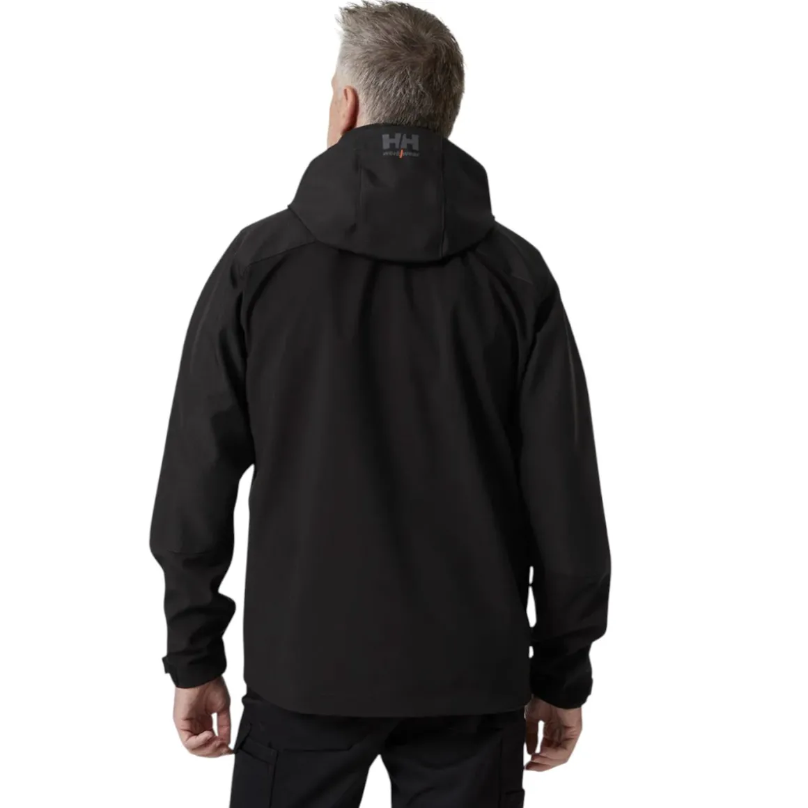 Men's Oxford Hooded Softshell Jacket
