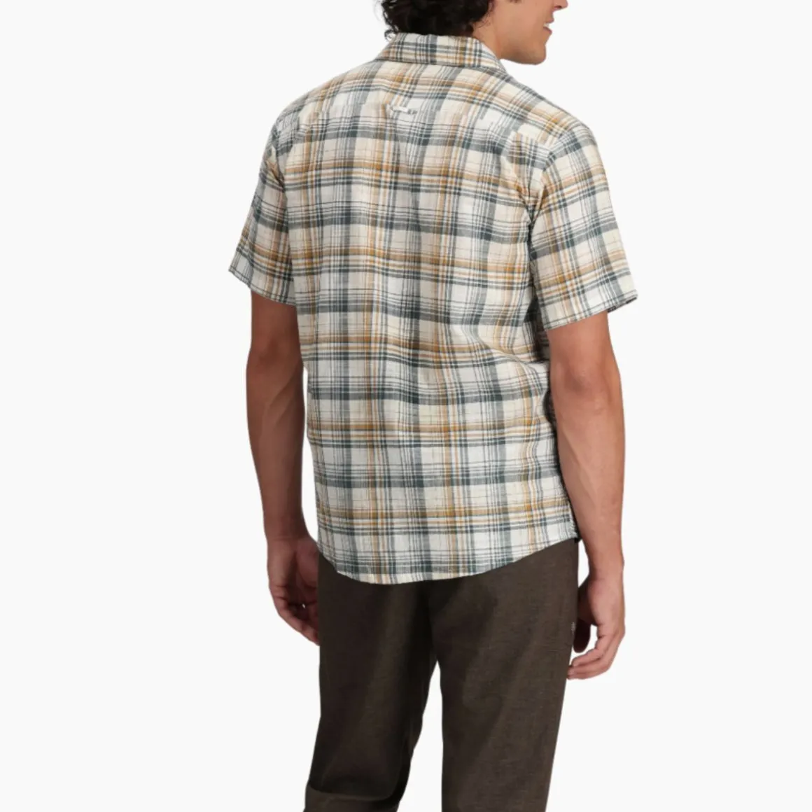 Men's Redwood Plaid Short Sleeve Shirt