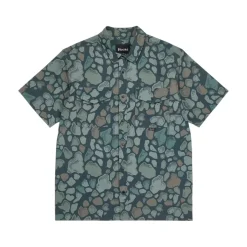 Men's River Camo Short Sleeve Shirt