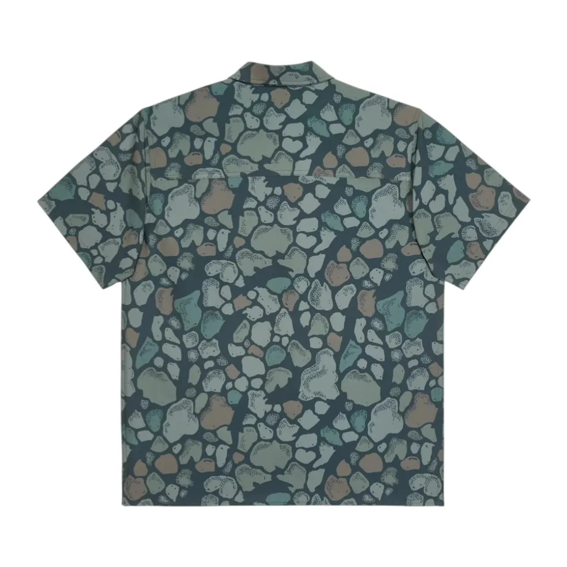 Men's River Camo Short Sleeve Shirt