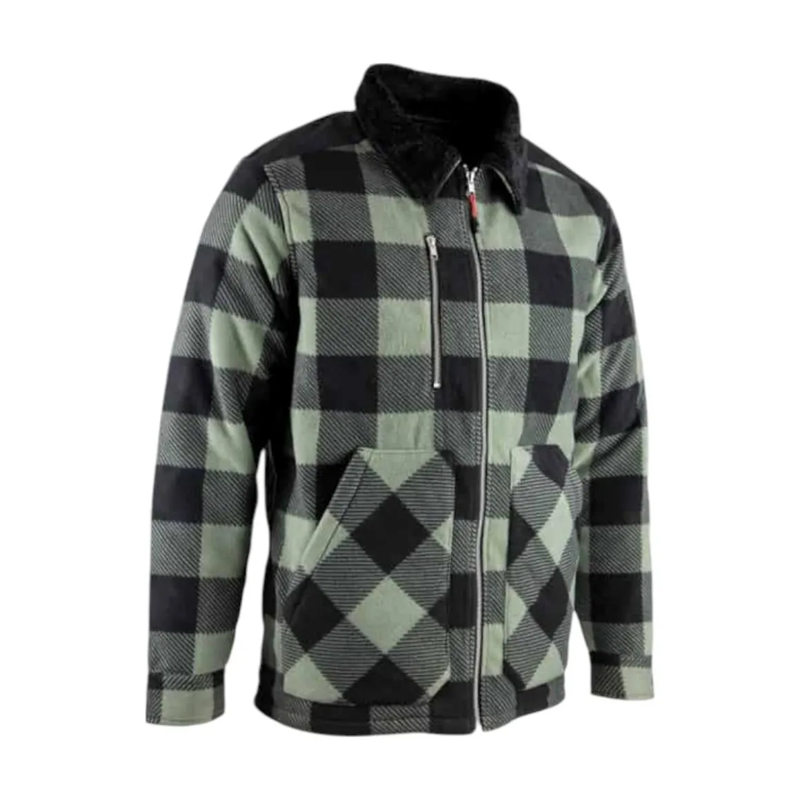 Men's Sureau Plaid Fleece Jacket