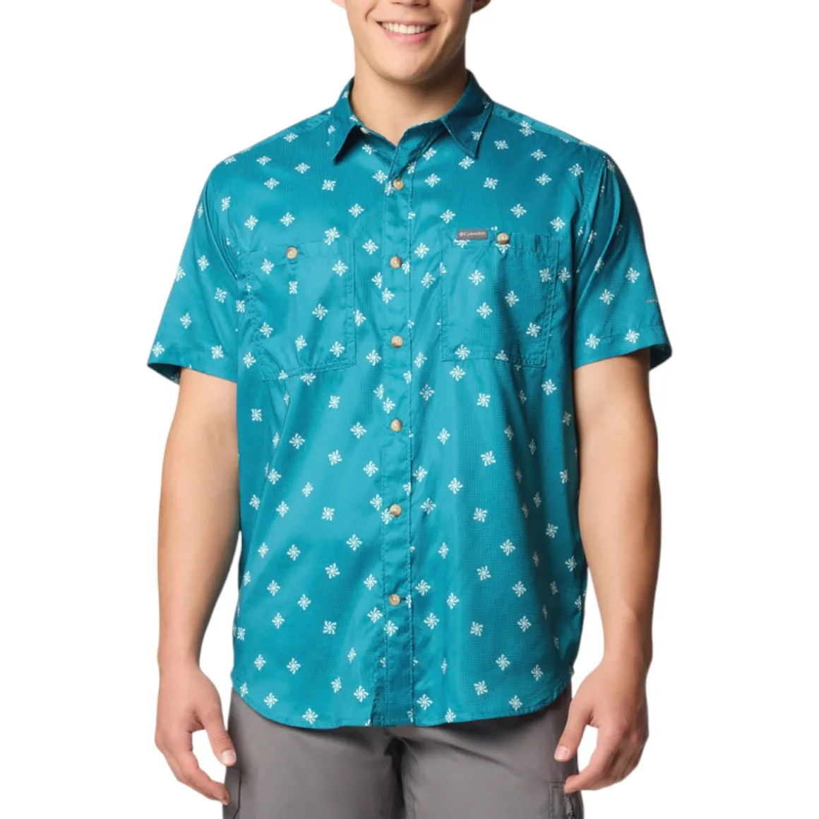 Men's Utilizer Printed Woven Short Sleeve
