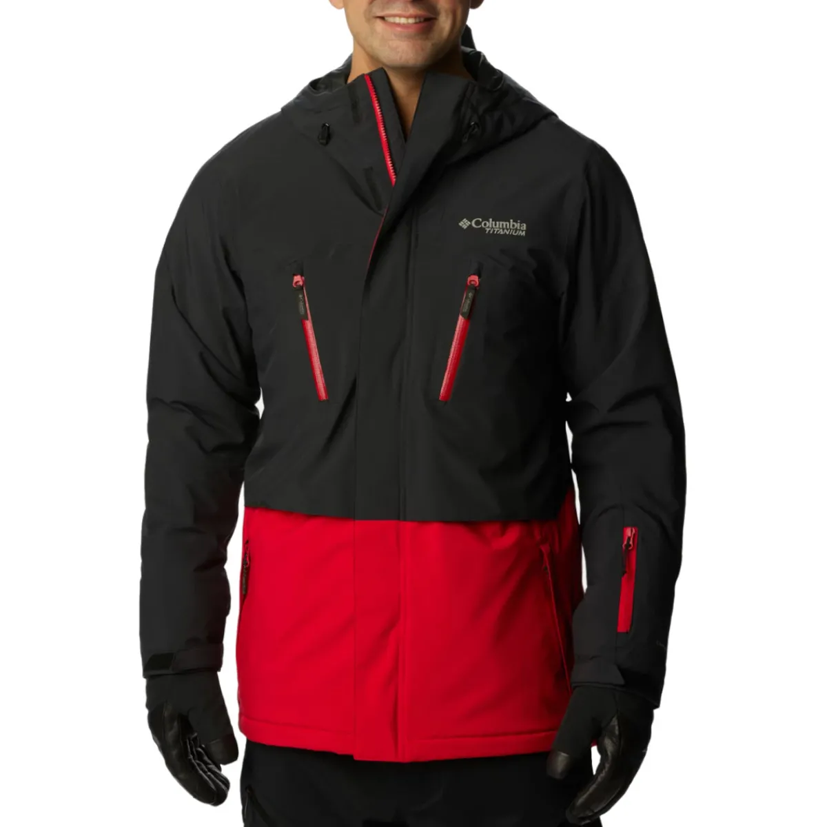 Columbia Insulated Jackets|Windbreaker Jackets<Men's Aerial Ascender II Jacket Mountain Red