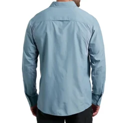 Kühl Shirts|Swimwear<Men’s Airspeed Long Sleeve Shirt Blue Slate