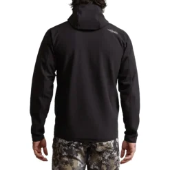 Sitka Shirts And Sweaters|Vests And Accessories<Men's Alpha Fleece Hooded Jacket |Black