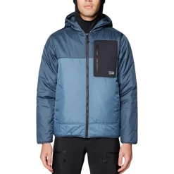 Mountain Hardwear Insulated Jackets|Windbreaker Jackets<Men's Après Pro™ Insulated Hooded Jacket Adriatic Blue