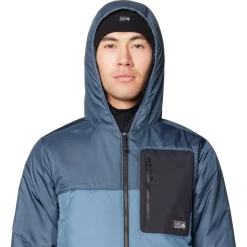 Mountain Hardwear Insulated Jackets|Windbreaker Jackets<Men's Après Pro™ Insulated Hooded Jacket Adriatic Blue