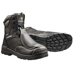 Terra Safety Shoes|Work Outerwear<Men's Barricade 8” Safety Boots Black