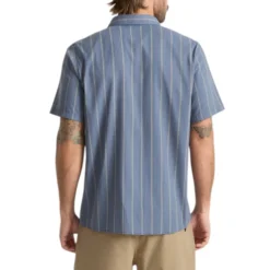 Roark Shirts|Swimwear<Men's Bless Up Breathable Stretch Shirt Neptune