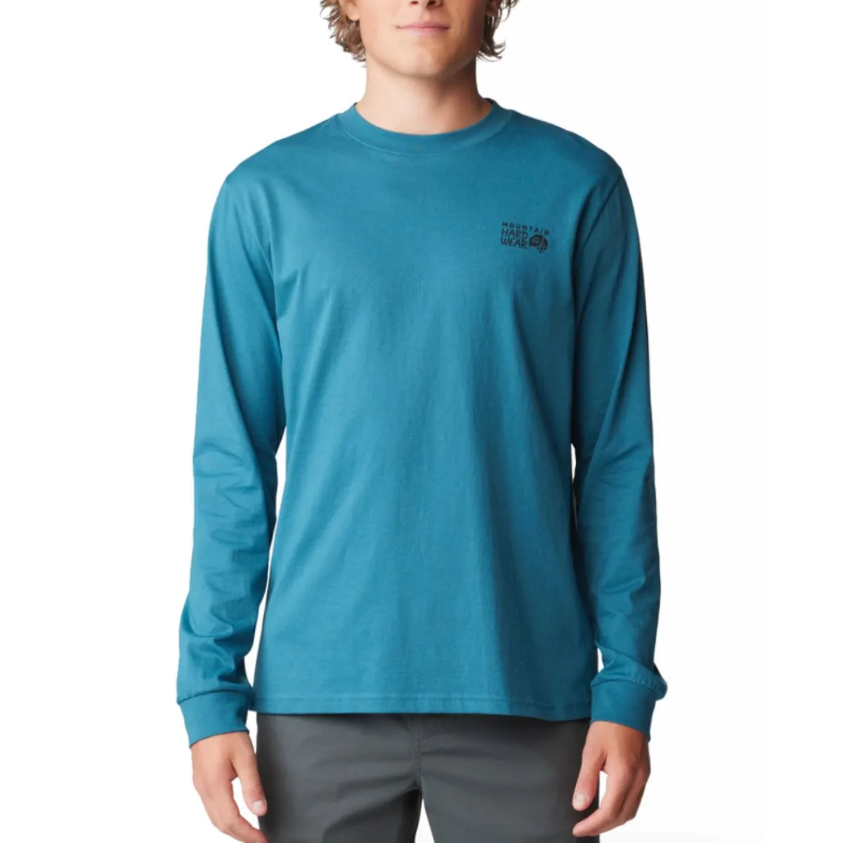 Mountain Hardwear Shirts|Swimwear<Men's Box Logo Long Sleeves T-Shirt