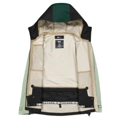 Picture Organic Clothing Insulated Jackets|Windbreaker Jackets<Men's Broader 3L Jacket Shadow Pdrsa Pine Black