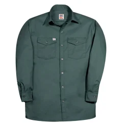 Big Bill Safety Shoes|Work Outerwear<Men's Button-Up Long Sleeve Work Shirt 147