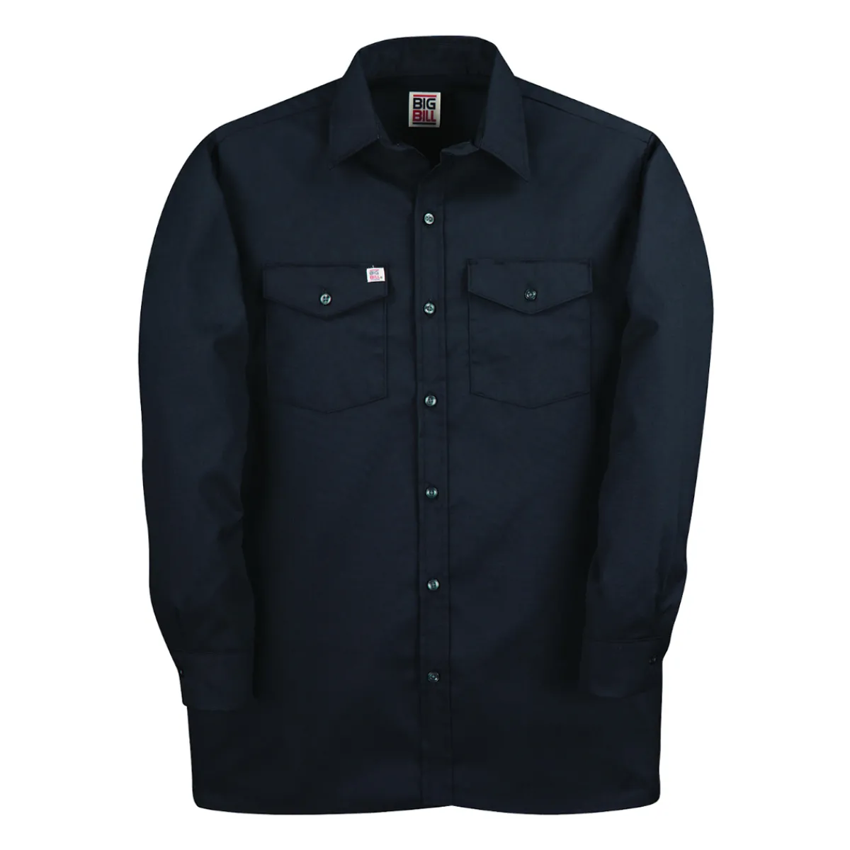 Big Bill Safety Shoes|Work Outerwear<Men's Button-Up Long Sleeve Work Shirt 147