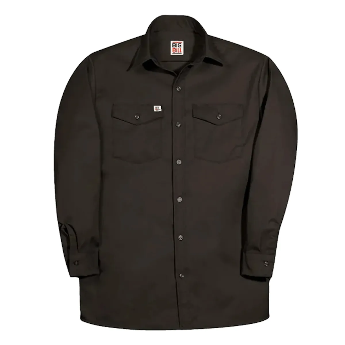 Big Bill Safety Shoes|Work Outerwear<Men's Button-Up Long Sleeve Work Shirt 147