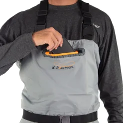 Frogg Toggs Waders And Wading Boots|Fishing Shirts And T-Shirts<Men's Canyon II Breathable Stockingfoot Chest Wader Slate