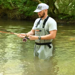 Frogg Toggs Waders And Wading Boots|Fishing Shirts And T-Shirts<Men's Canyon II Breathable Stockingfoot Chest Wader Slate