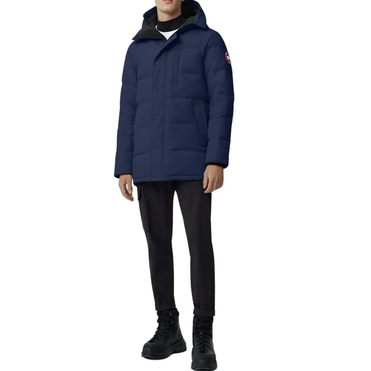 Canada Goose Insulated Jackets|Windbreaker Jackets<Men's Carson Parka Atlantic Navy