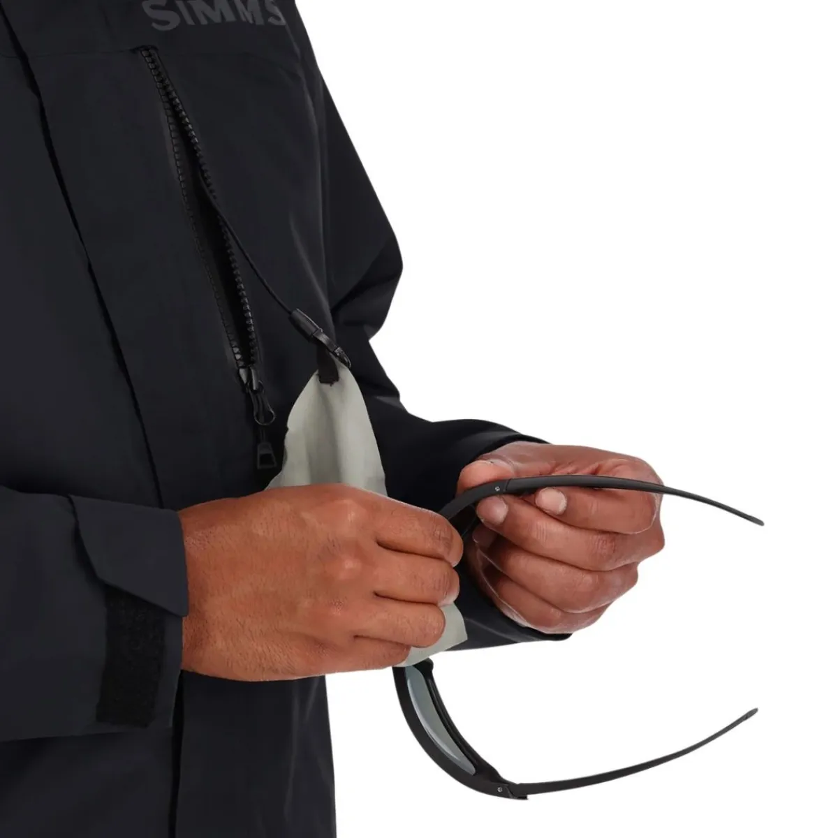 Simms Waders And Wading Boots|Fishing Shirts And T-Shirts<Men's Challenger Fishing Jacket Black