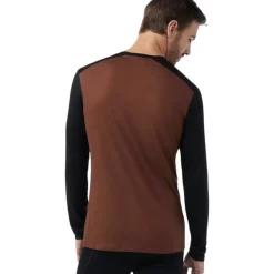 Smartwool Boxers And Panties|Socks<Men's Classic All-Season Merino Base Layer Crew Sable Brown-Black