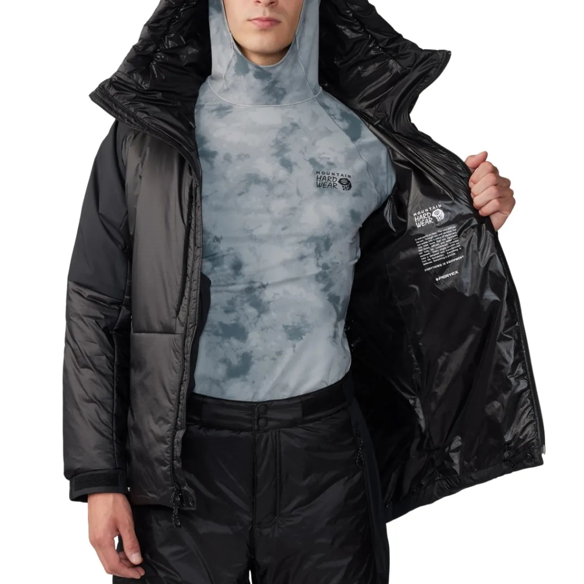 Mountain Hardwear Insulated Jackets|Windbreaker Jackets<Men's Compressor Alpine Hooded Jacket Black
