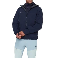 Mammut Insulated Jackets|Windbreaker Jackets<Men's Crag HS Hooded Jacket