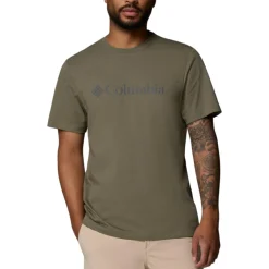 Columbia Shirts|Swimwear<Men's CSC Basic Logo T-Shirt Stone Green