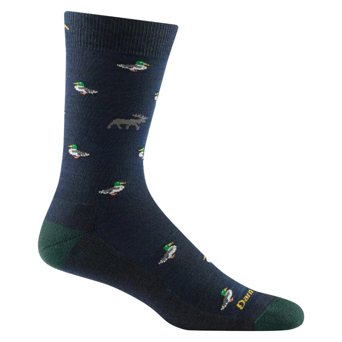 Darn Tough Boxers And Panties|Socks<Men's Duck Duck Moose Crew Lightweight Lifestyle Socks Eclipse