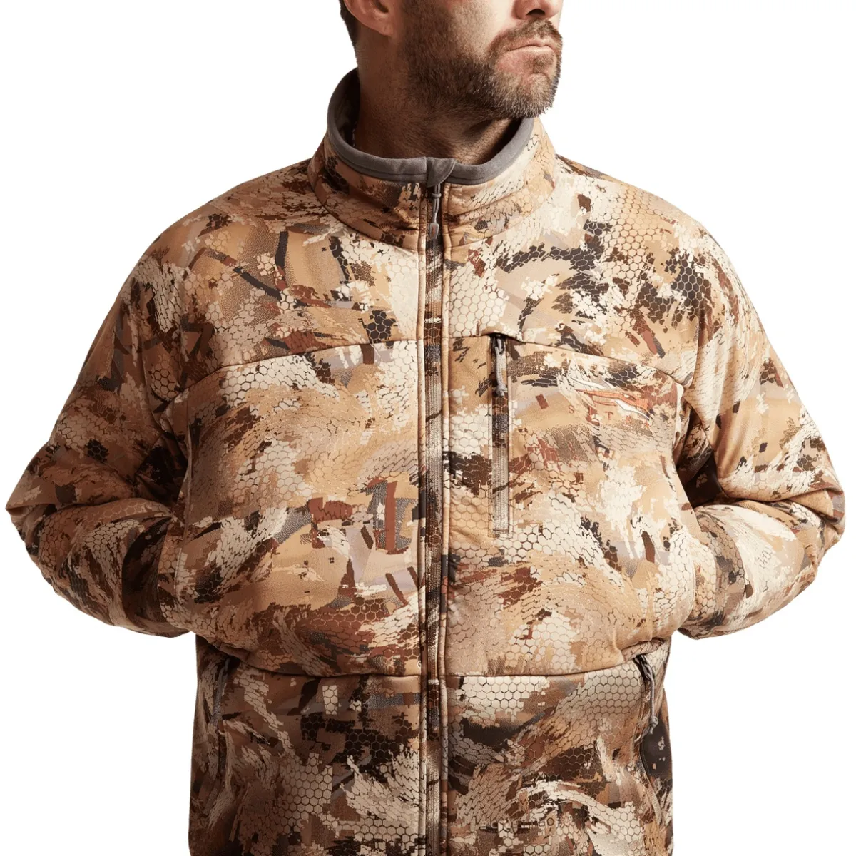 Sitka Shirts And Sweaters|Vests And Accessories<Men's Duck Oven Jacket Optifade Waterfowl Marsh