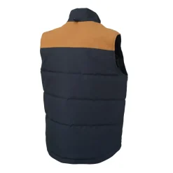 Tough Duck Safety Shoes|Work Outerwear<Men's Duck Woodsman Vest Navy