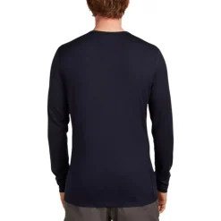 Icebreaker Boxers And Panties|Socks<Men's Elevation Line Merino 200 Oasis Long Sleeve Crew Thermal Top Midnight Navy