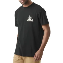 Picture Organic Clothing Shirts|Swimwear<Men's Endako T-Shirt Black