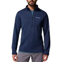 Columbia Shirts|Swimwear<Men's Essential Hike™ Grid Fleece Half Zip Jacket