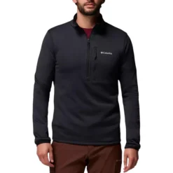 Columbia Shirts|Swimwear<Men's Essential Hike™ Grid Fleece Half Zip Jacket